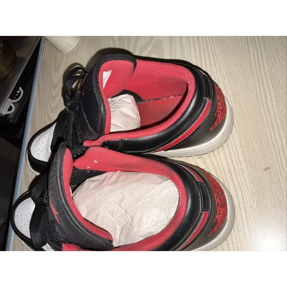 Size 10.5 - Jordan 1 Low White Toe‎ 2022